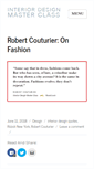 Mobile Screenshot of interiordesignmasterclass.com