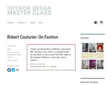 Tablet Screenshot of interiordesignmasterclass.com